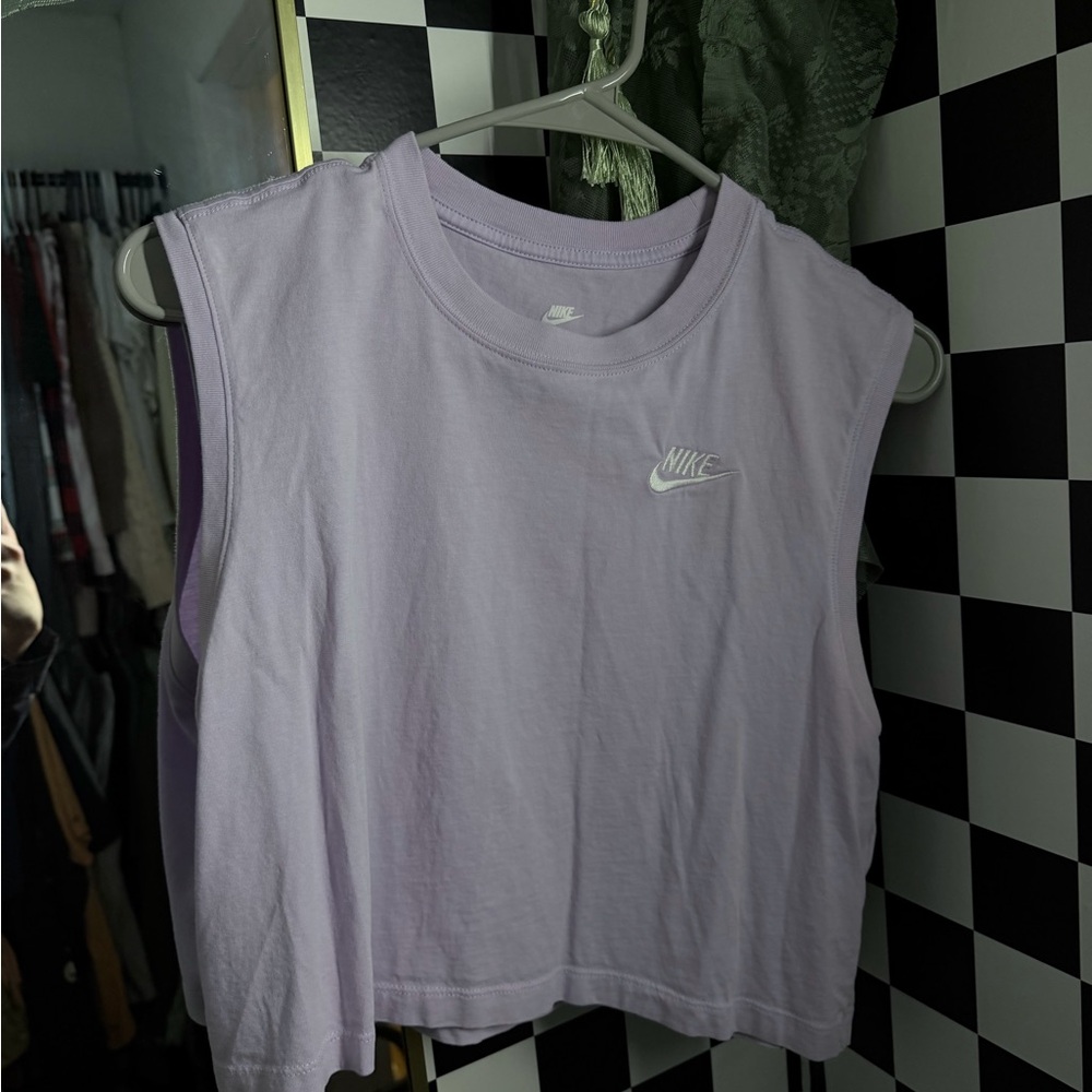 Nike Women's Light Purple Muscle Tee
